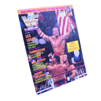 WWF Magazin 11/1993 | Ehapa Verlag | Lex Luger SummerSlam Cover | hoppla-stuff.de